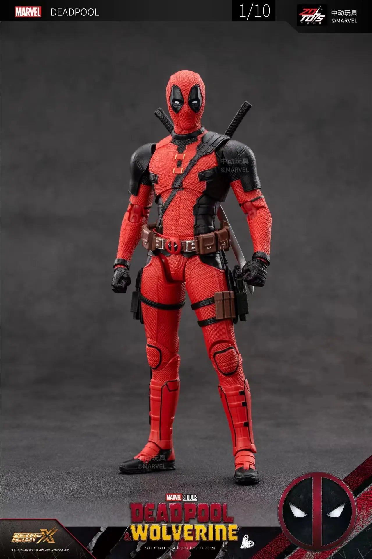 Deadpool & Wolverine Action Figures - ZD Toy Series