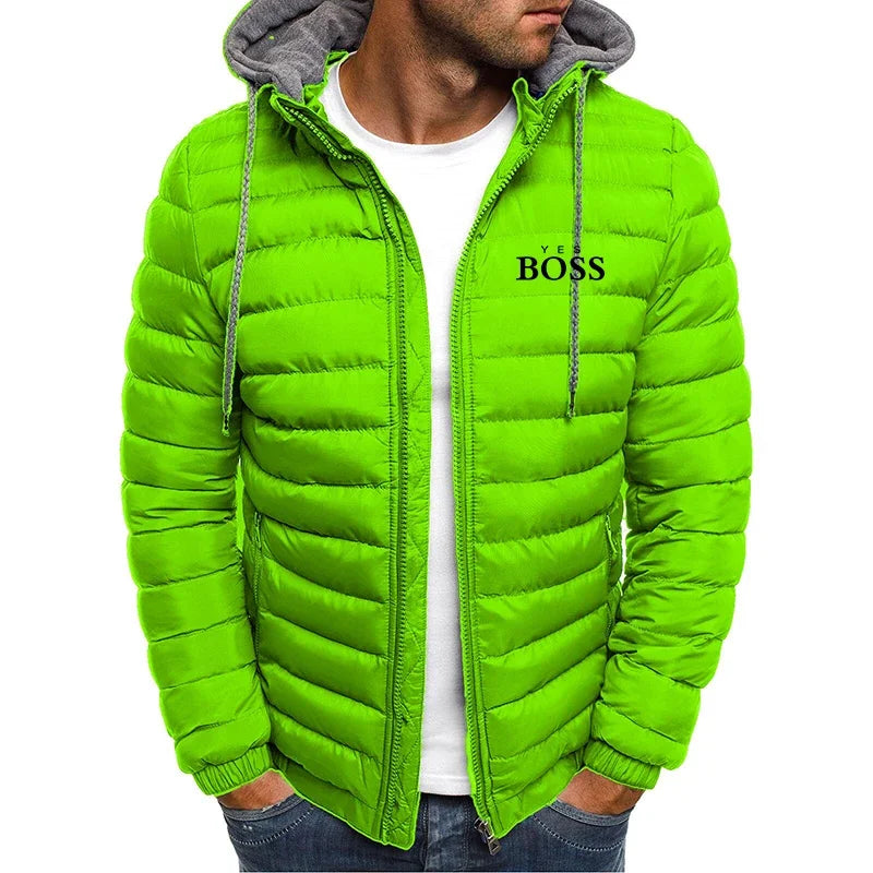 Men's Oversized Winter Coat – Thick, Warm & Stylish