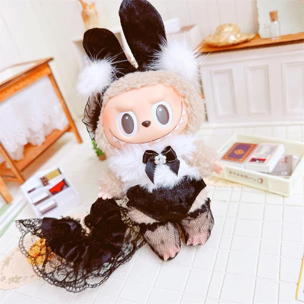 Cute Labubu Sweetheart Vinyl Doll – Box Toy & Keychain Pendant Gift