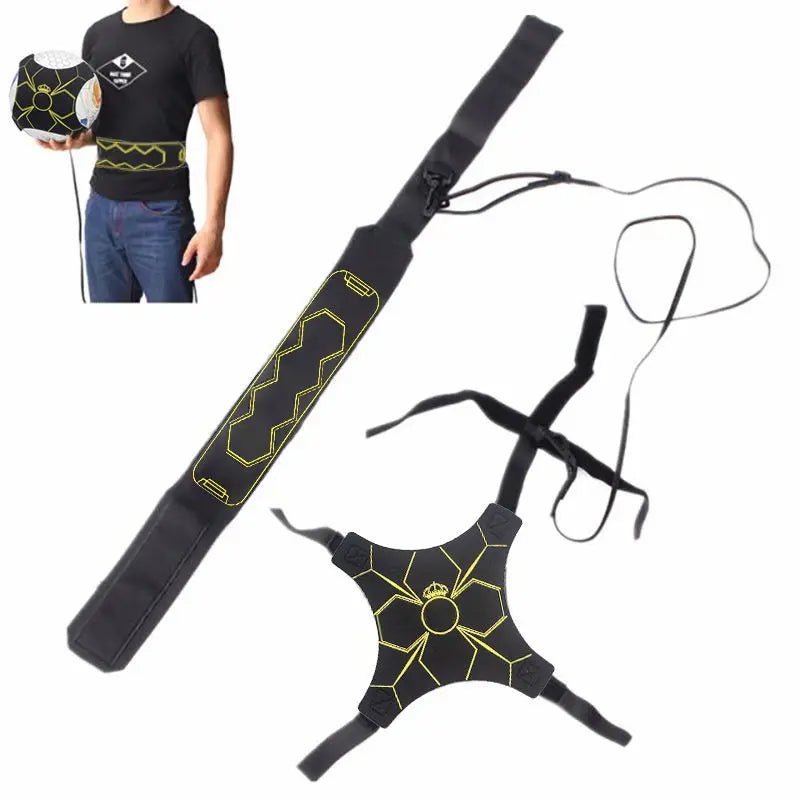 Solo Soccer Trainer Adjustable Kick & Control Training Belt