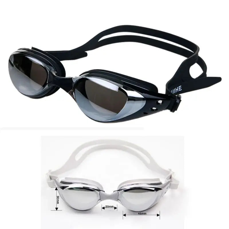 Anti-Fog Waterproof Swimming Goggles for Men and Women with Silicone Seal