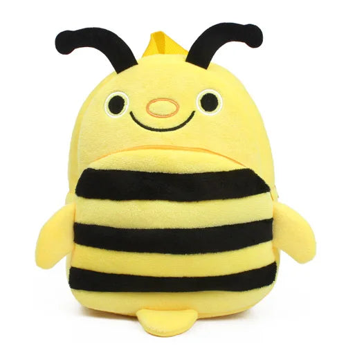 3D Cartoon Plush Kids School Backpack