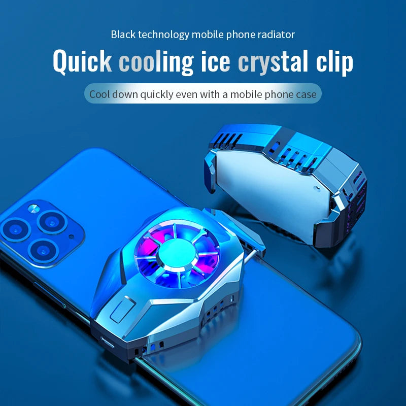Portable Snap-on Cooling Fan