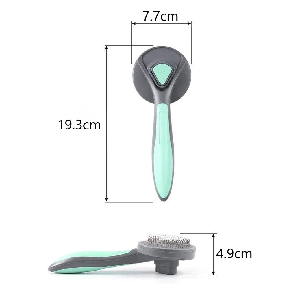 Self-Cleaning Pet Grooming Brush for Dogs & Cats