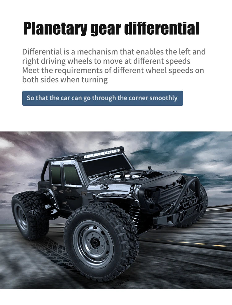 1:16 High-Speed 4WD RC Car - 70KM/H or 50KM/H