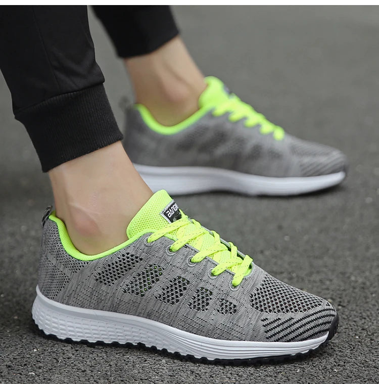 Stylish Women's Platform Sneakers – Breathable & Trendy