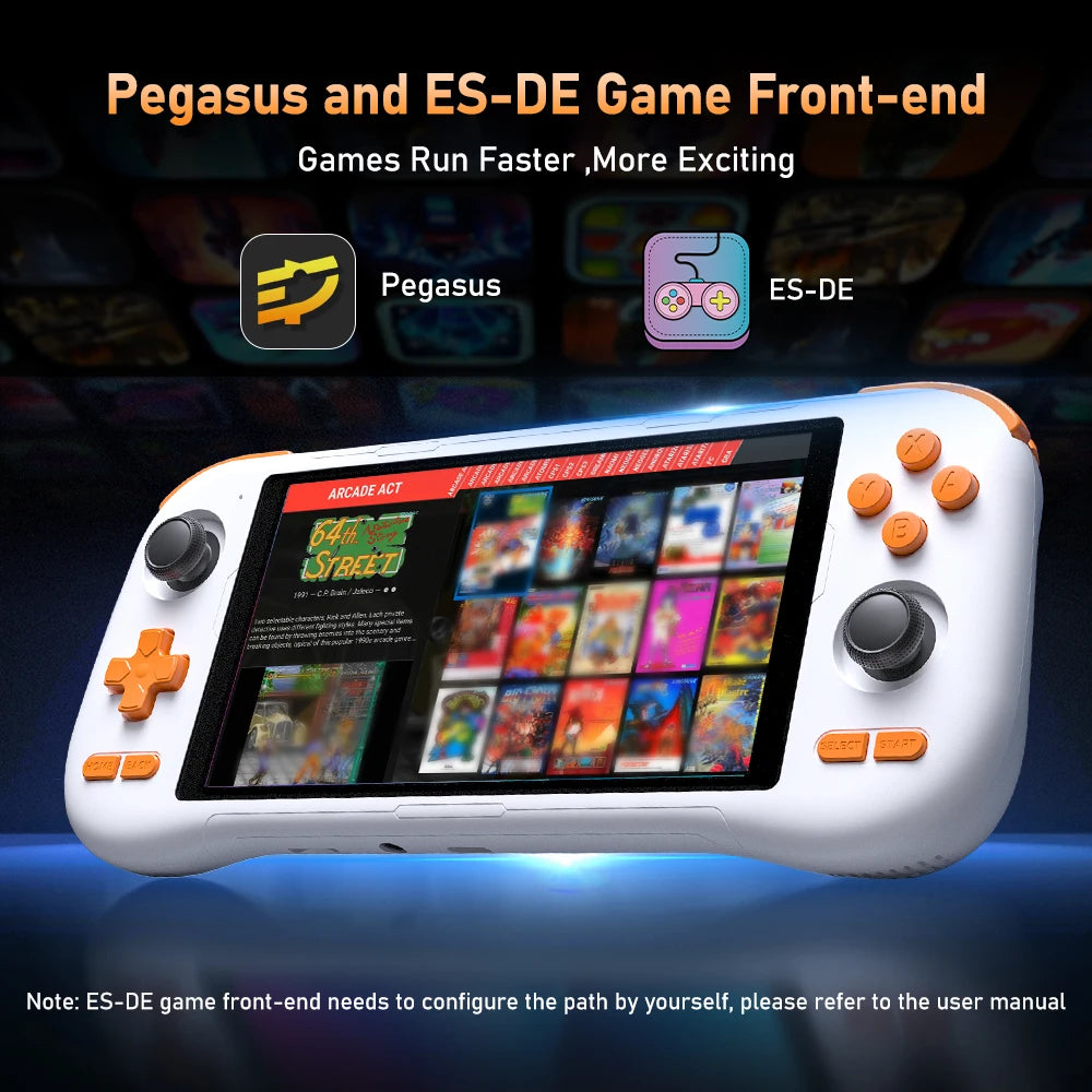 K56 5.5" Touchscreen Handheld Retro Game Console – 50+ Emulators & 27,000+ Games