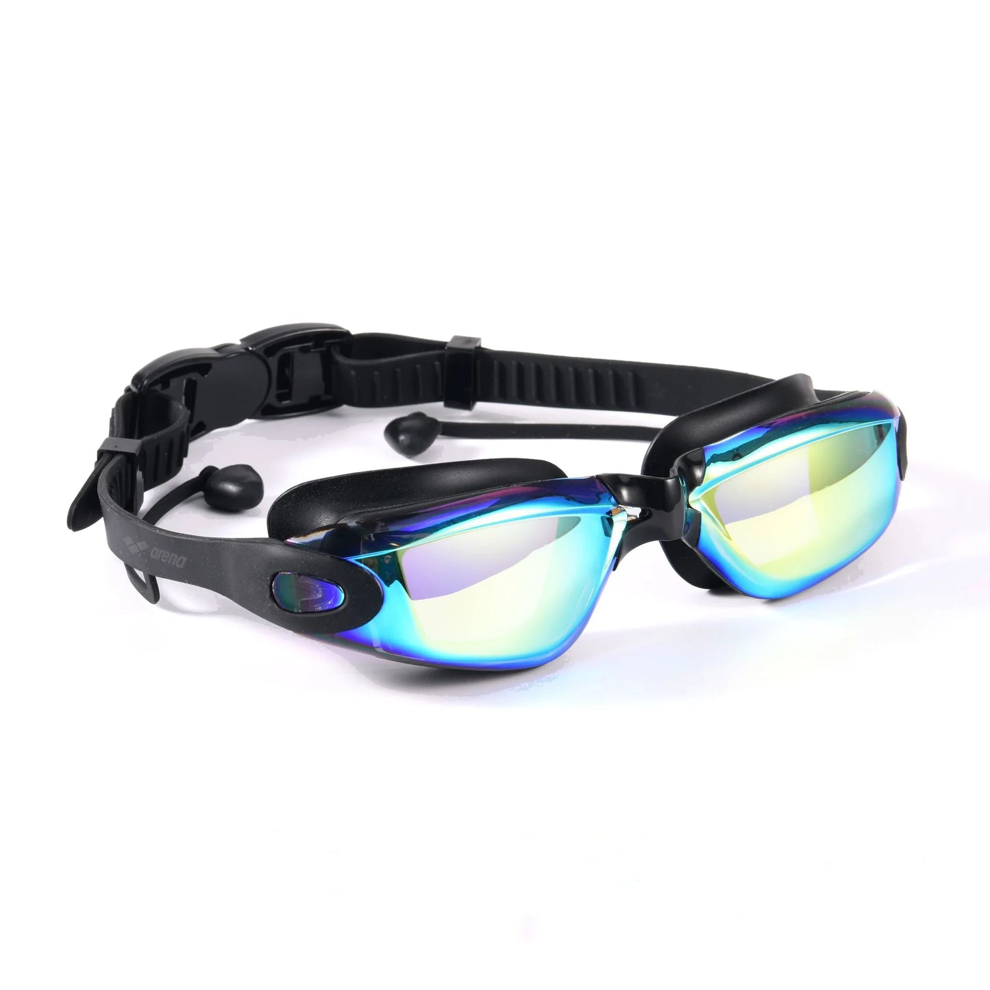 ARENA Anti-Fog UV Swim Goggles with Earplugs for Men and Women