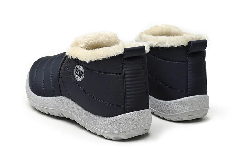 Warm Slip-On Winter Combat Snow Boots