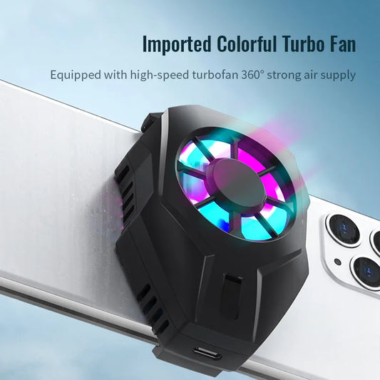 Portable Snap-on Cooling Fan