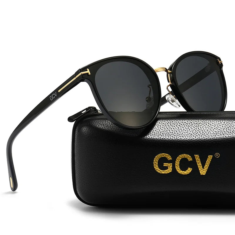 2025 Cat Eye Polarized Sunglasses for Women Ultralight Luxury Fashion Shades
