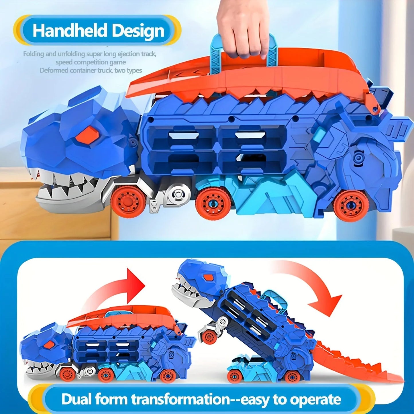 Dinosaur Transporter Truck Toys