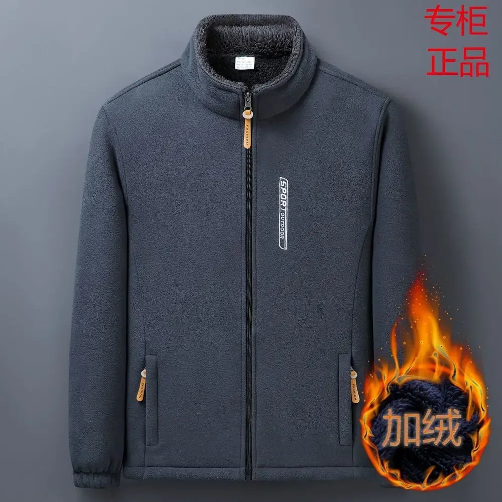 Winter Men Outdoor Fleece Jacket