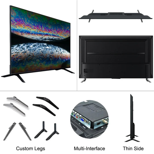 43-Inch 4K Ultra HD Smart TV - LED Flat Screen Television