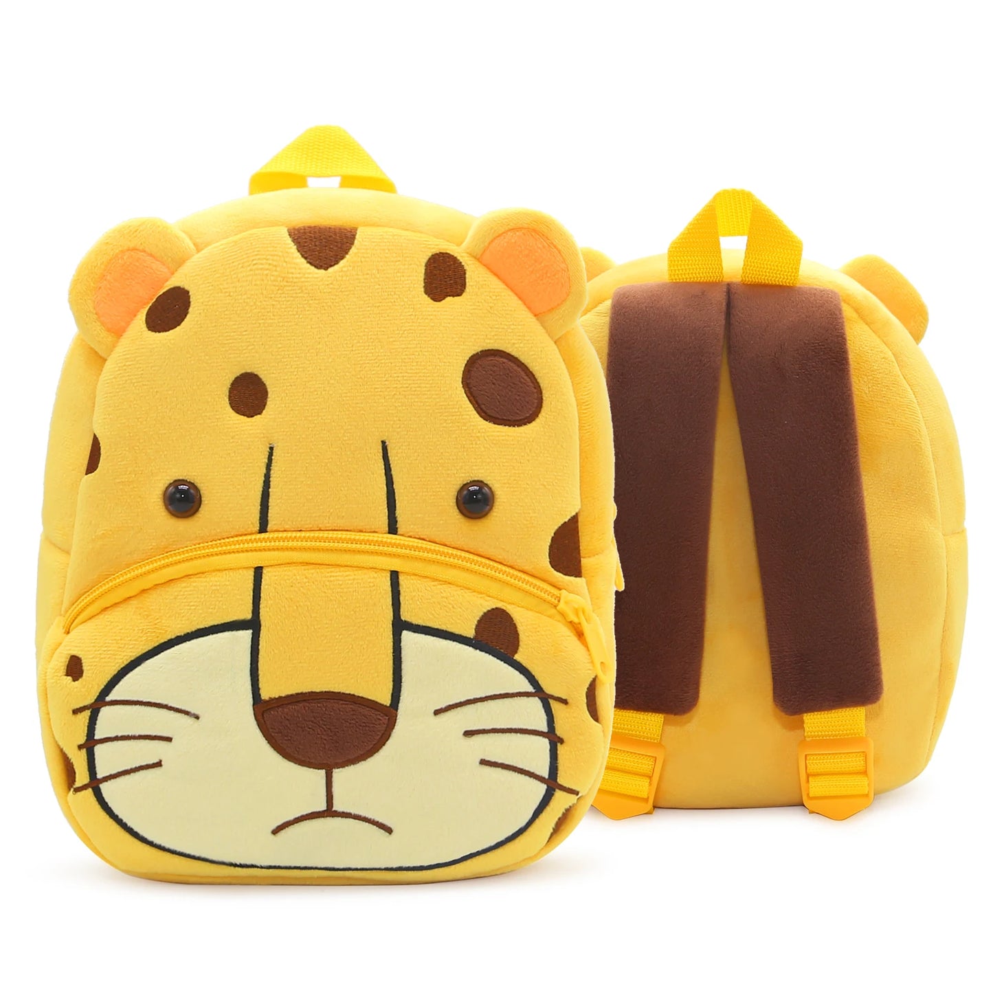 Cute Cartoon Animal Plush Backpack for Kindergarten Kids