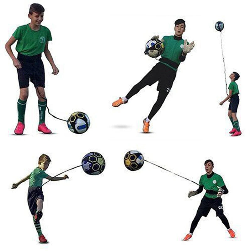 Solo Soccer Trainer Adjustable Kick & Control Training Belt