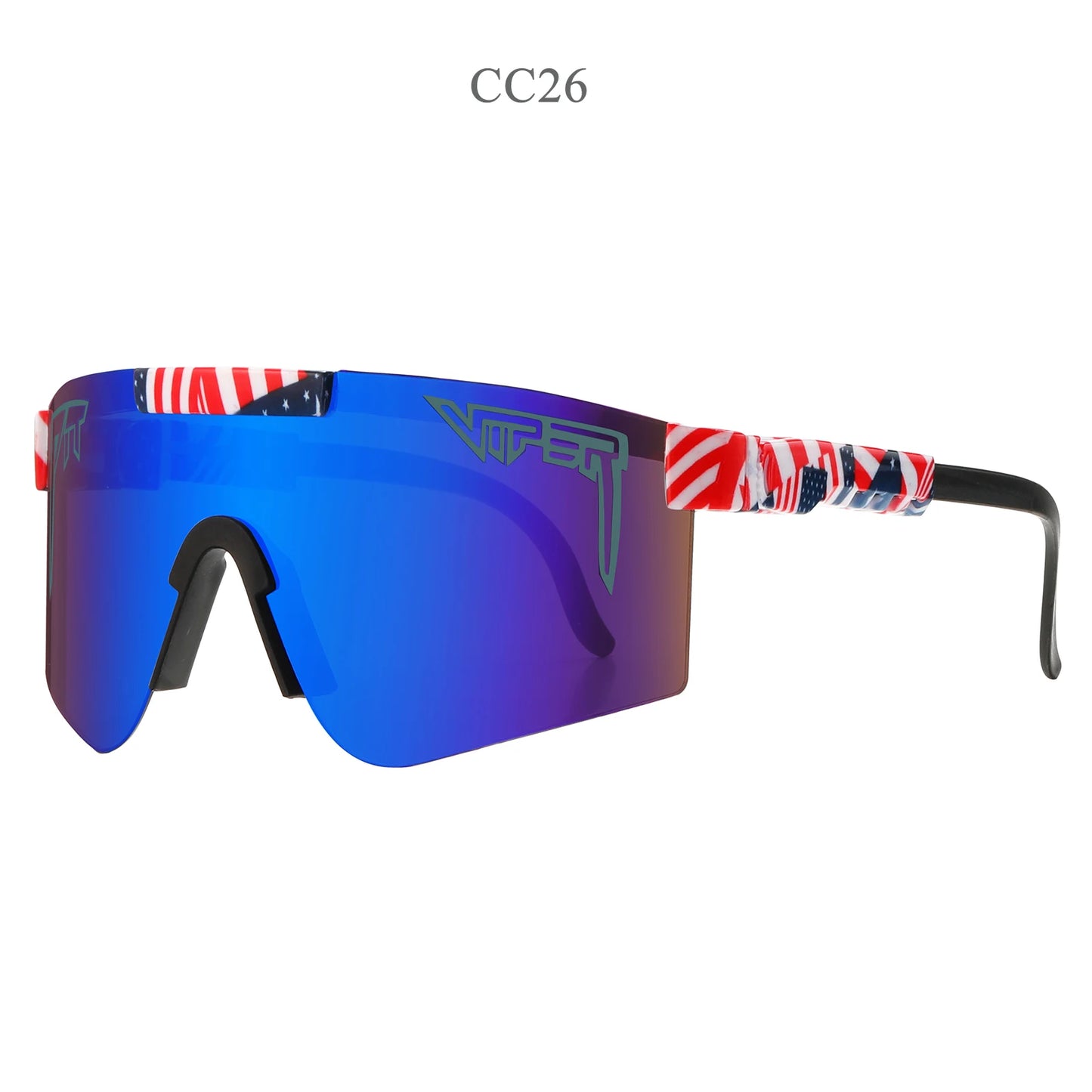 Pit Viper Style Sports Sunglasses for Men and Women UV400 Protection