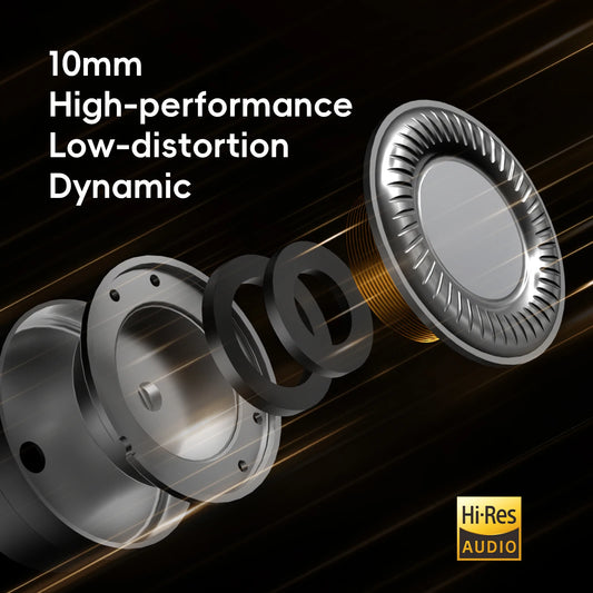 HiBy Yacht10 IEM Earphones – Mg/Al Alloy Dome & Dual Magnetic Core