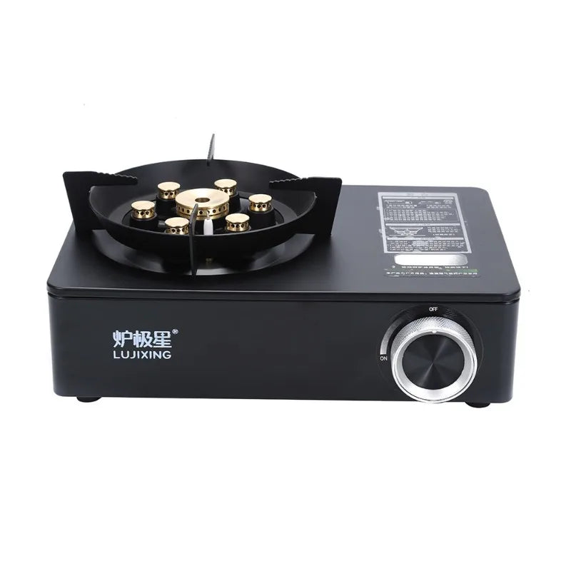 Portable Cassette Gas Stove for Outdoor Camping with Magnetic Ignition