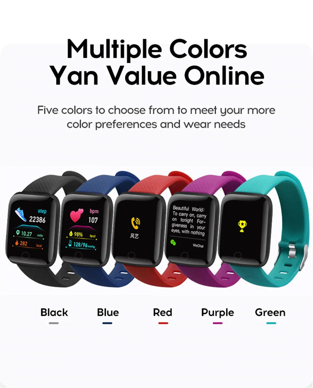 D13 Smart Watch – Waterproof Fitness Tracker for Android & iOS