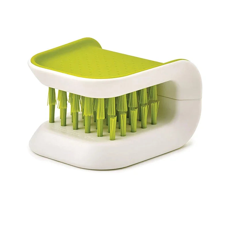 Two-Sided U-Shaped Cleaning Brush for Seat Belts and Kitchen Tools