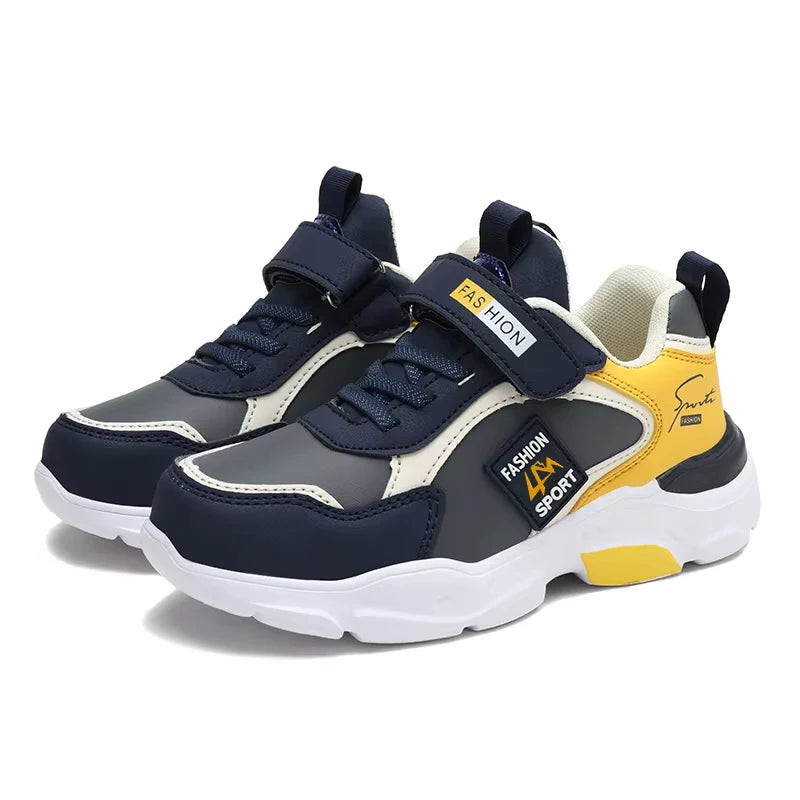 Kids’ Lightweight Sports Sneakers – Breathable Running Shoes for All Seasons