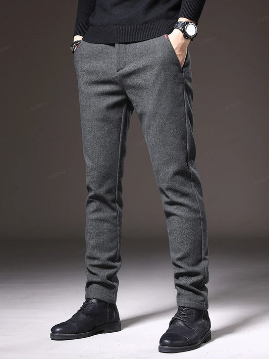 Men’s Slim Fit Stretch Cotton Pants