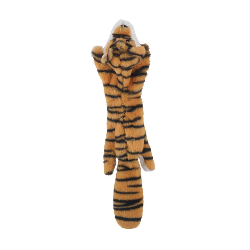 Interactive Plush Dinosaur Chew Toy for Small Dogs and Cats