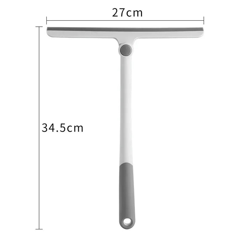 T-Shaped Rotating Window Glass Scraper for Home Cleaning Non-Scratch Tool