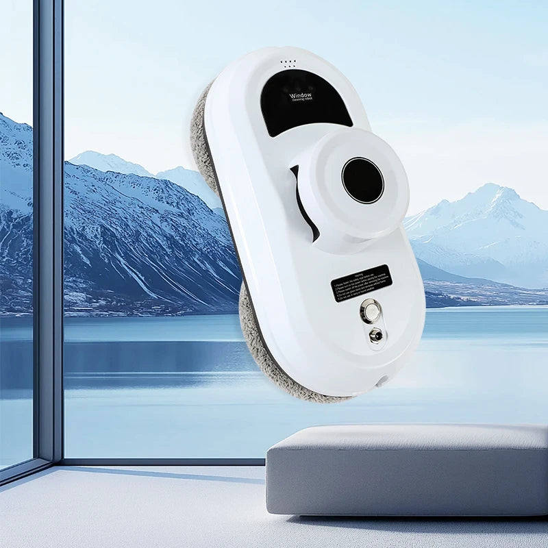 Automatic Window Cleaning Robot with Water Spray for High-Rise Glass