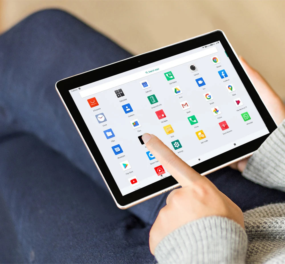 BDF S10 10.1-Inch Android Tablet - Dual SIM, Octa-Core, 4GB RAM