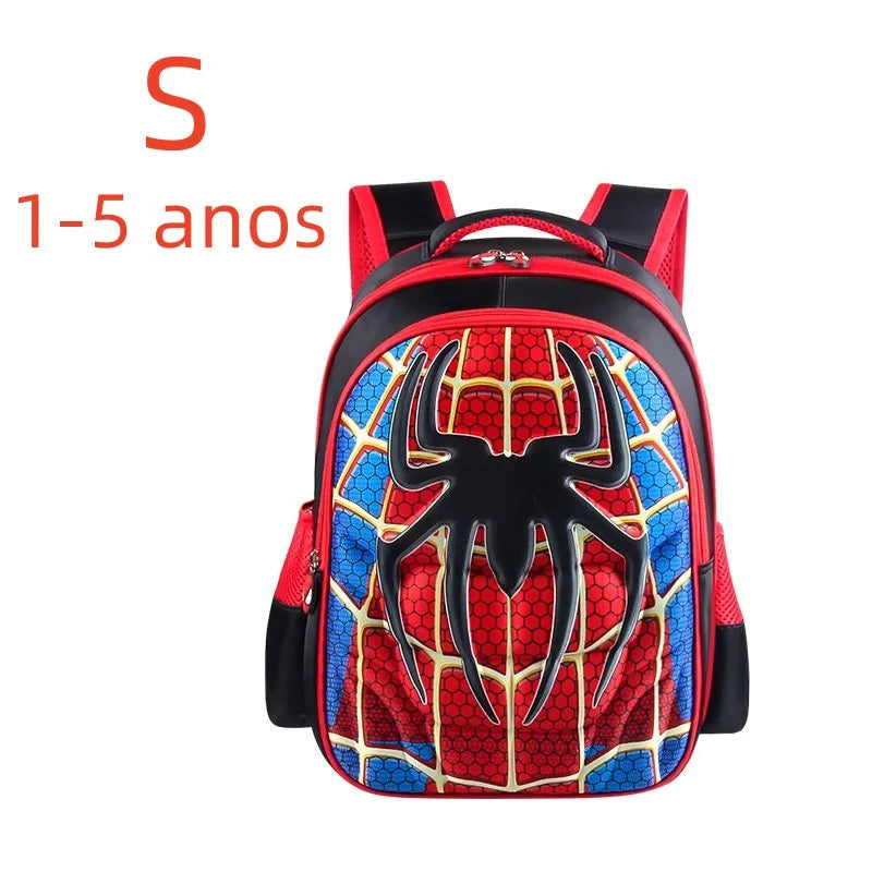 Spider King 3D Kids Backpack - Durable and Stylish Design