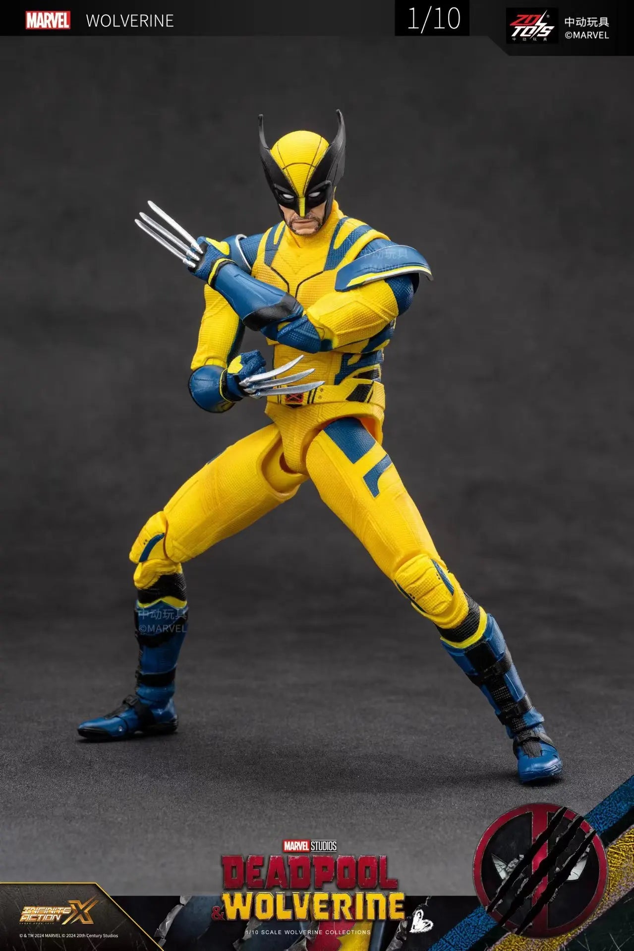 Deadpool & Wolverine Action Figures - ZD Toy Series