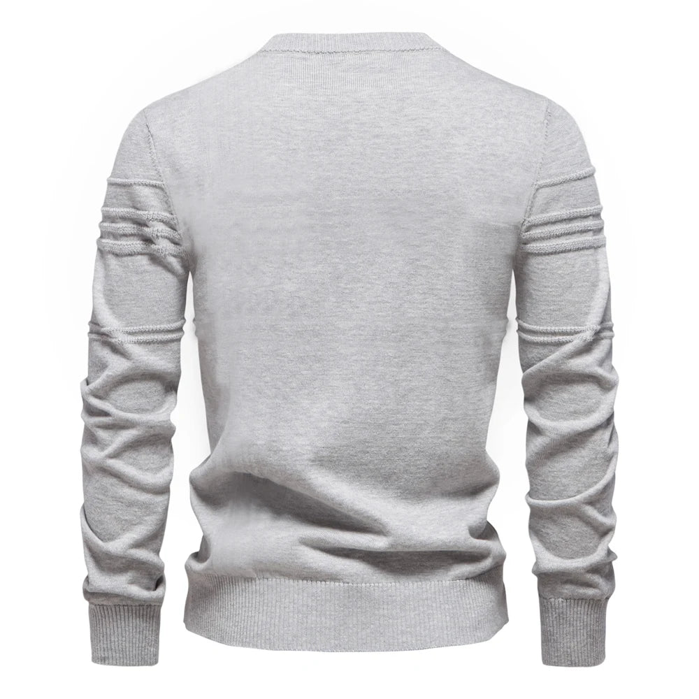 Striped Crewneck Sweater - Cozy & Stylish