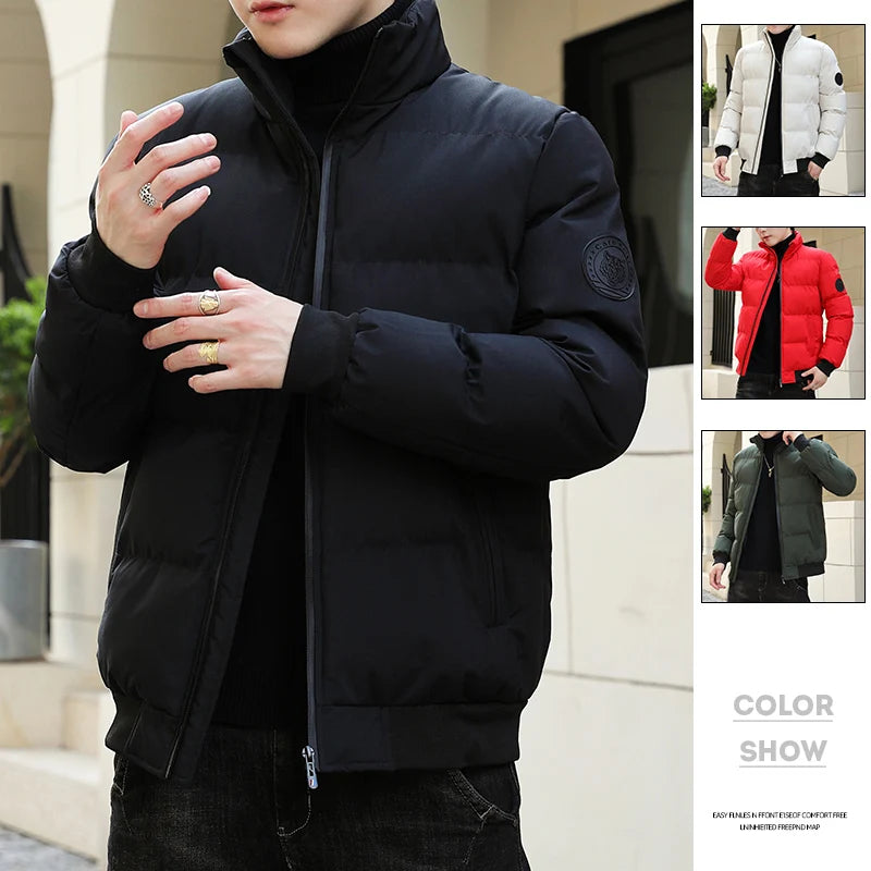 Men's Winter Jacket - Warm & Windproof 2025