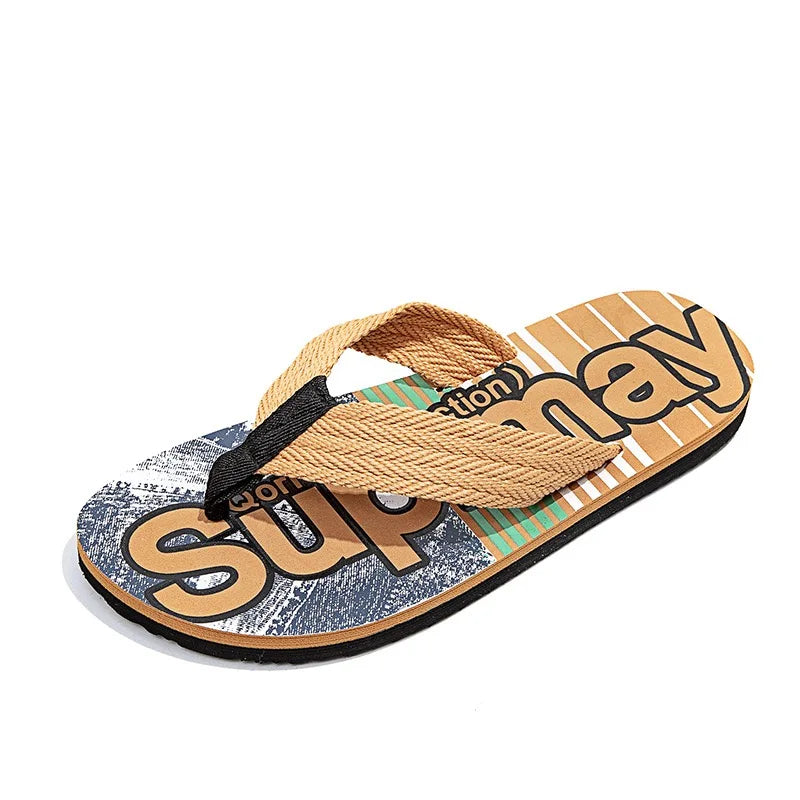 Men’s Anti-Skid Summer Sliders – Lightweight Beach & Casual Slides