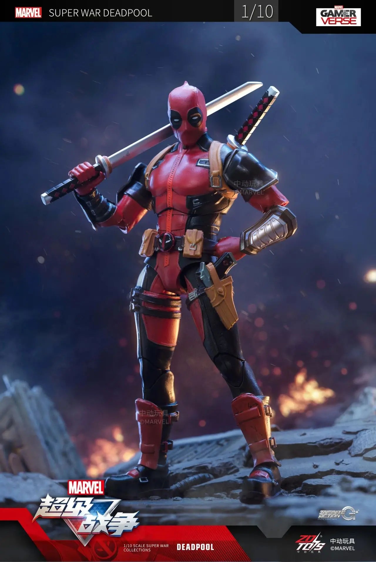 Deadpool & Wolverine Action Figures - ZD Toy Series