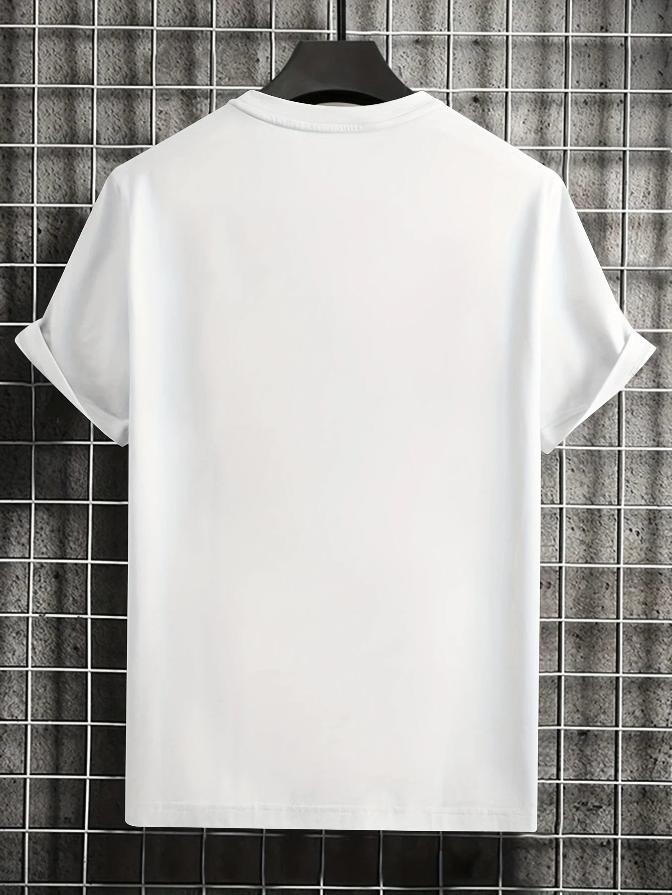 Creative Geometric Print Men's T-Shirt