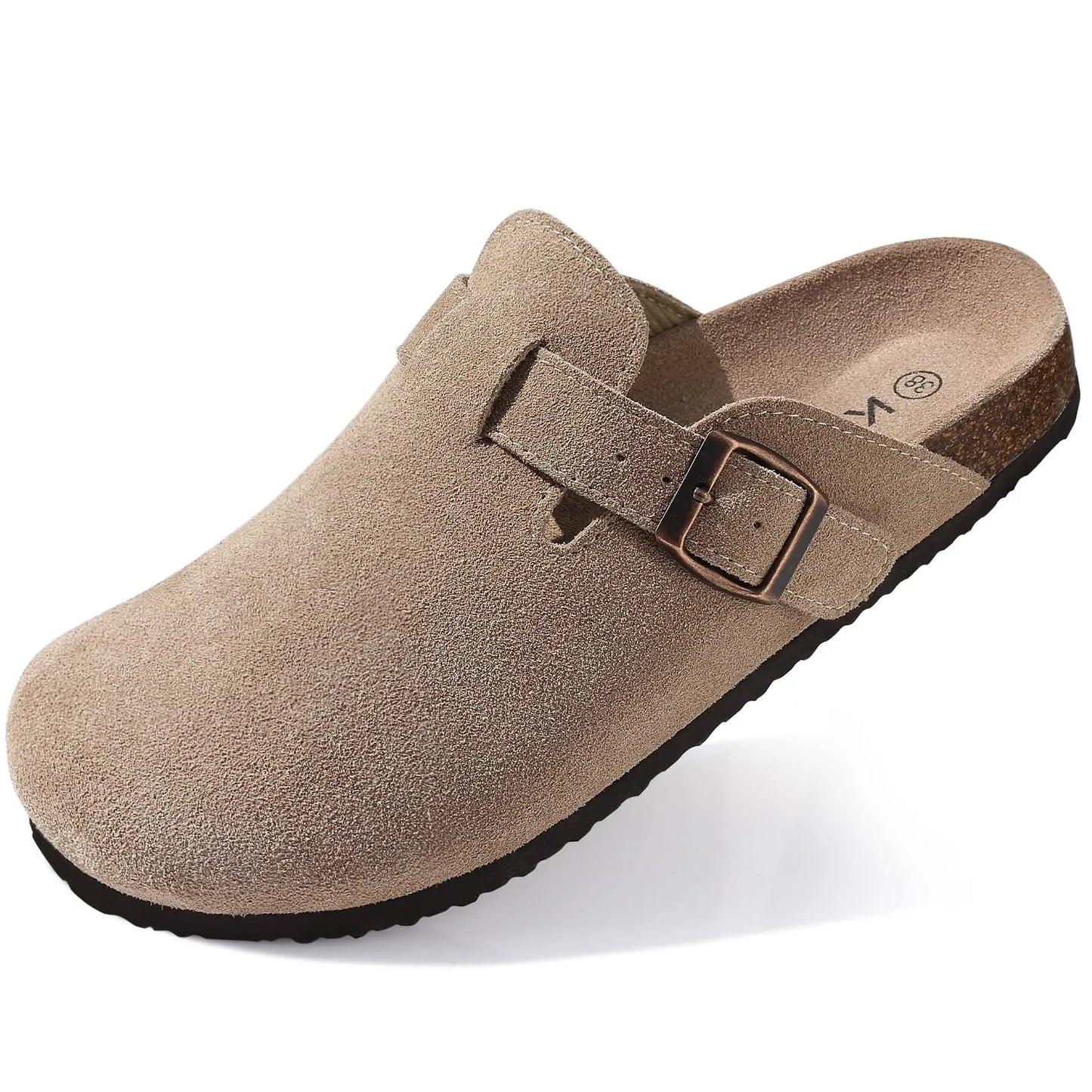 Unisex Soft Cork Clogs with Arch Support – Retro Comfort Slippers