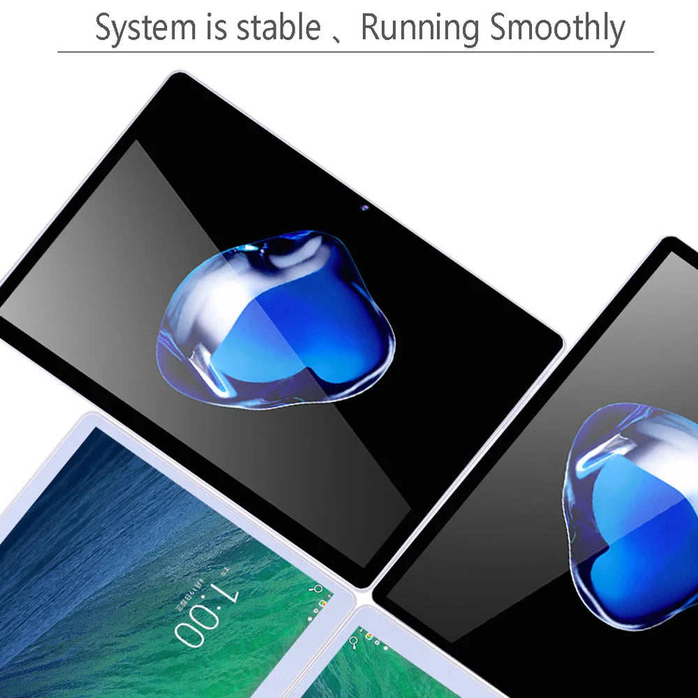 BDF S10 10.1-Inch Android Tablet - Dual SIM, Octa-Core, 4GB RAM