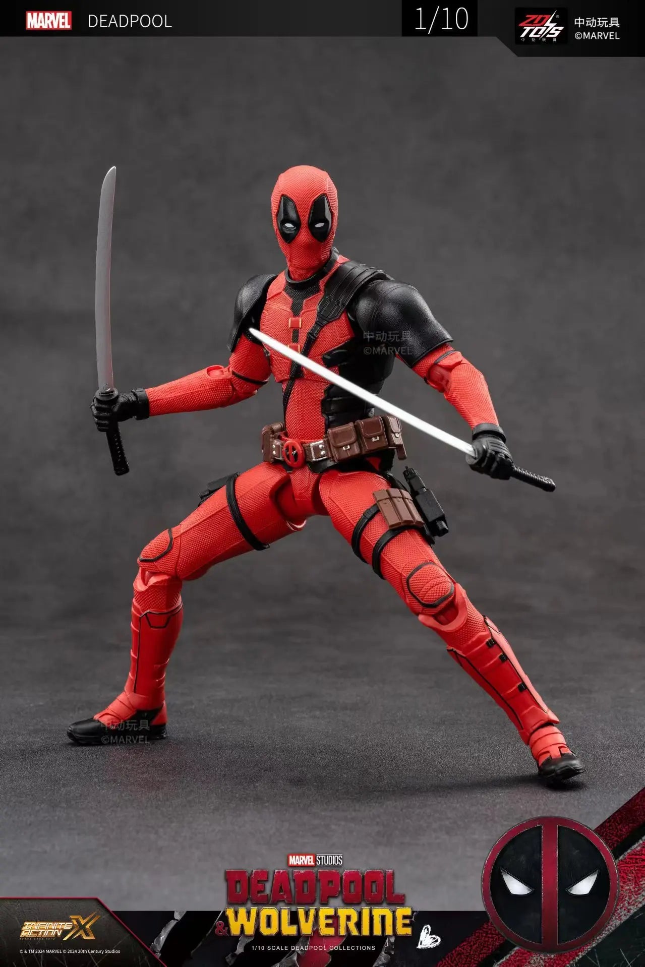 Deadpool & Wolverine Action Figures - ZD Toy Series