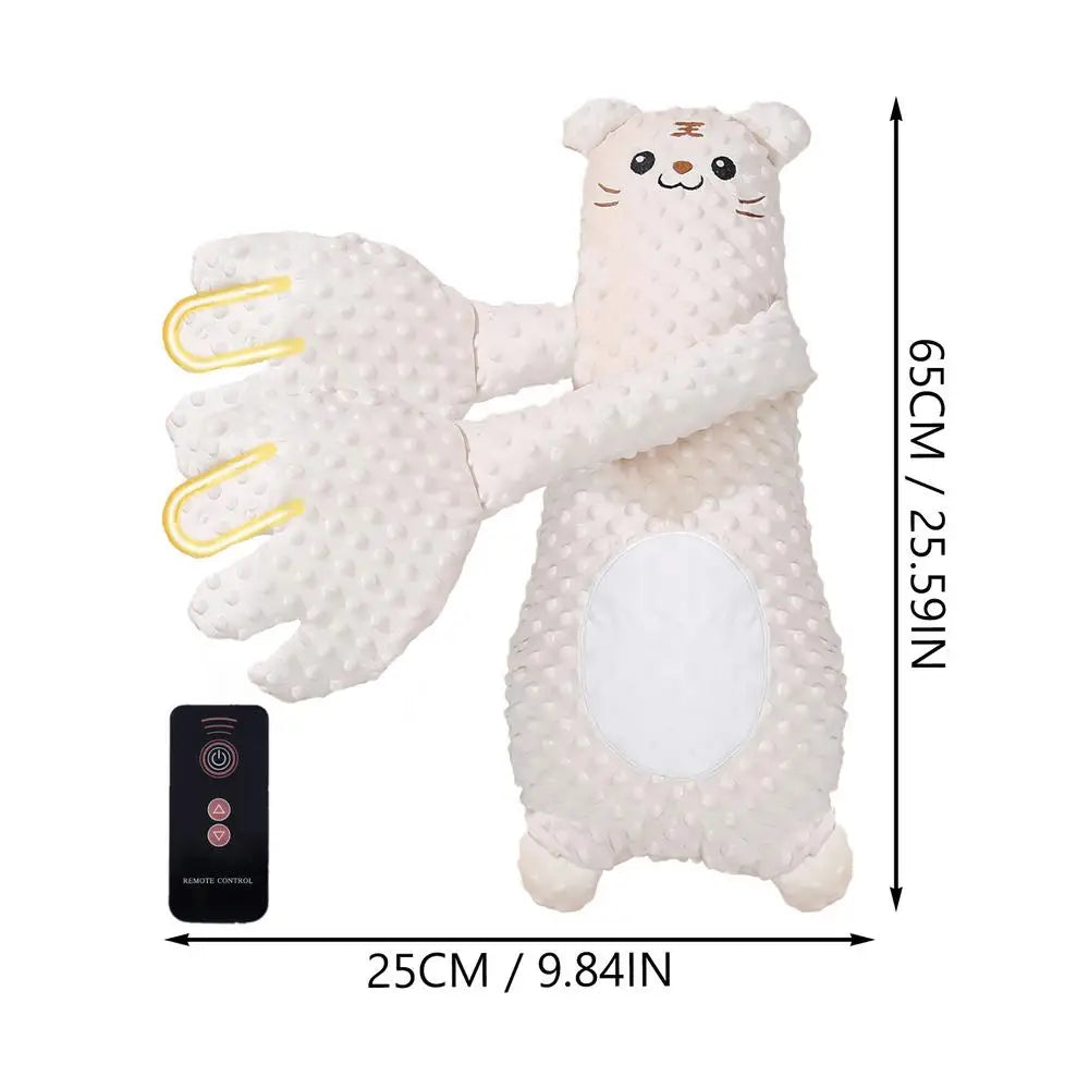 Automatic Baby Sleep Aid Pillow with Remote, Adjustable Soothing Palms