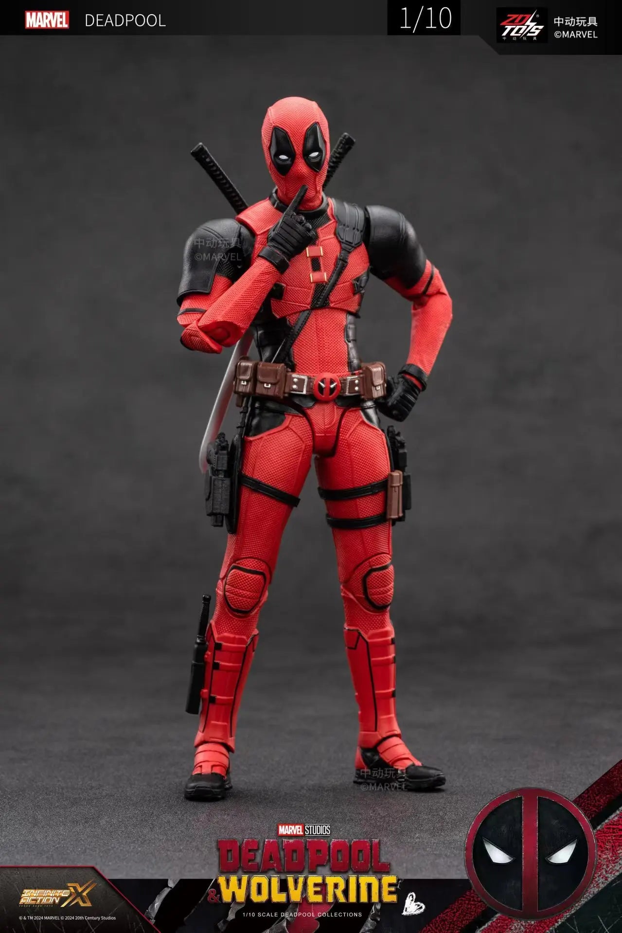 Deadpool & Wolverine Action Figures - ZD Toy Series