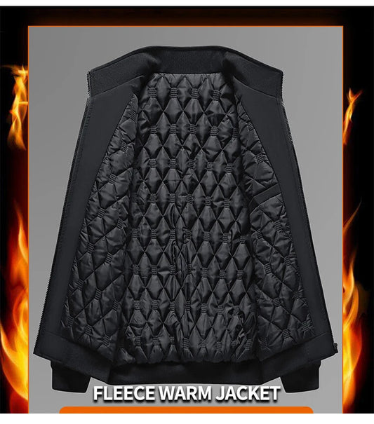 Waterproof Stand Collar Business Casual Coat