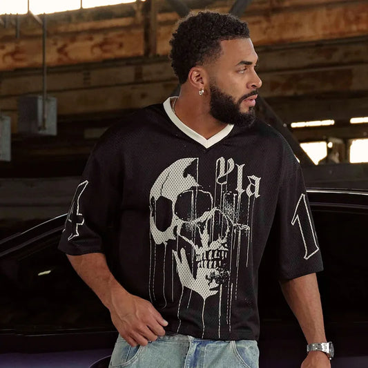 Men's Summer Mesh Quick-Dry Sports Tee