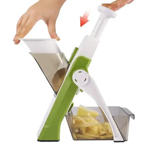 5 in 1 Multifunctional Vegetable Slicer Grater Cutter Kitchen Tool Set