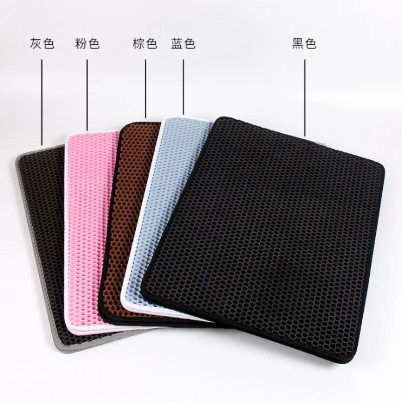 Waterproof Double-Layer Cat Litter Mat