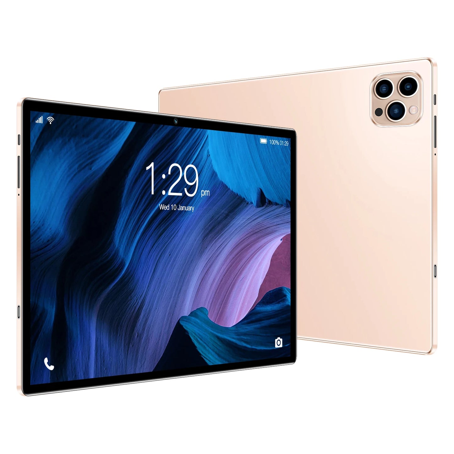BDF 10.1-Inch Tablet - Android 11, 8GB RAM, 64GB Storage