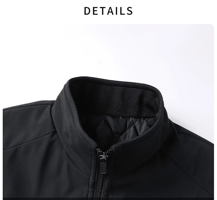 Waterproof Stand Collar Business Casual Coat