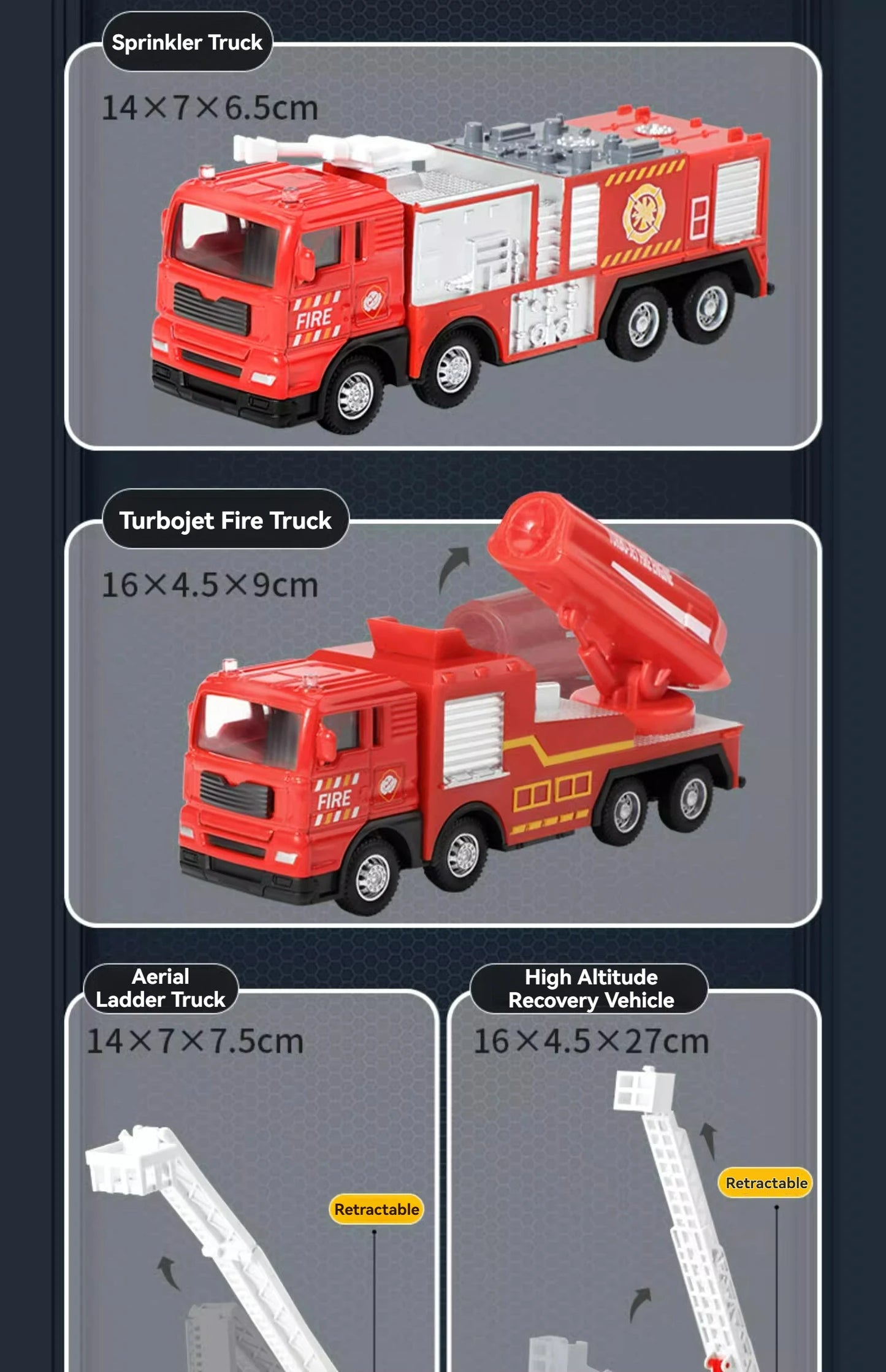 Diecast Truck Toy - Classic Construction Loader